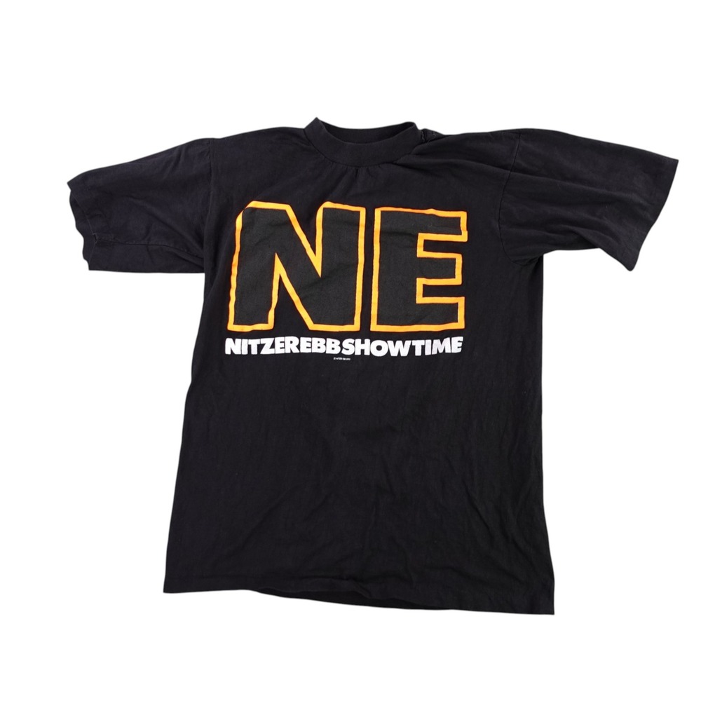 Vtg 1990 Nitzer Ebb Showtime Tour Shirt Mens M Single Stitch Industrial Band EBM
